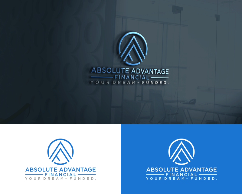Logo Design entry 2570475 submitted by Aldooo to the Logo Design for Absolute Advantage Financial run by AAFlogo