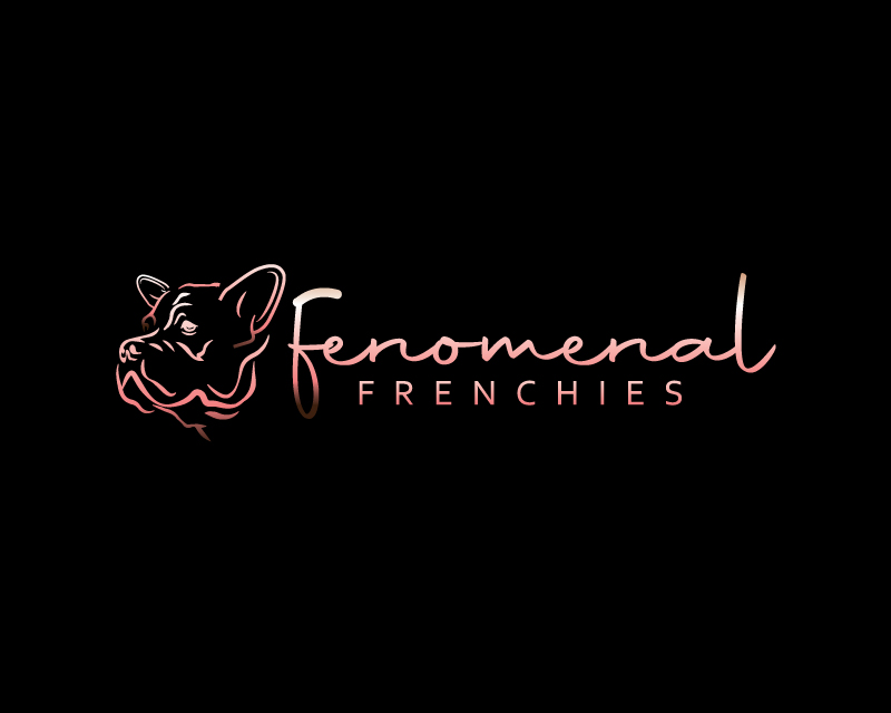 Logo Design entry 2580428 submitted by plexdesign to the Logo Design for Fenomenal Frenchies run by dgeisel