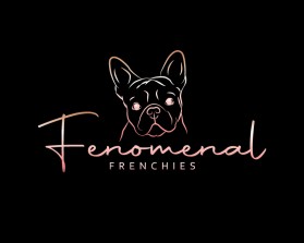 Logo Design entry 2580379 submitted by ninjadesign to the Logo Design for Fenomenal Frenchies run by dgeisel