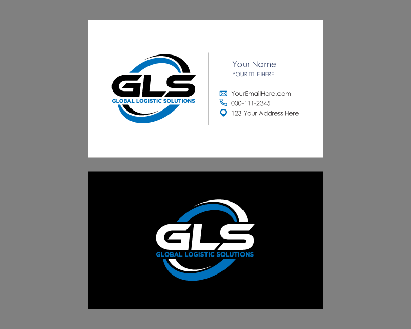 Business Card & Stationery Design entry 2573529 submitted by dsdezign to the Business Card & Stationery Design for Global Logistic Solutions (GLS) run by chchcharm