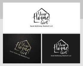 Logo Design Entry 2581486 submitted by ikdesign to the contest for Sarah McKinney, Realtor©️ LLC run by HomeGirlSarah