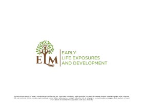 Logo Design entry 2584172 submitted by ginalin to the Logo Design for Early Life exposures and developMent run by LAvalos