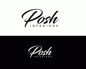 Logo Design entry 2586770 submitted by dsdezign to the Logo Design for Posh Interiors run by hbreese