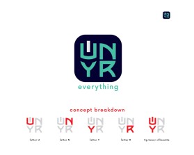 Logo Design Entry 2586874 submitted by 44Design to the contest for UnYr run by elady