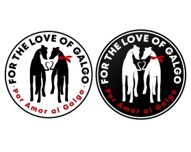 Logo Design entry 2587376 submitted by Ivank to the Logo Design for For The Love of Galgo (English) run by YourLifestyleM