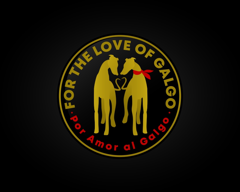 Logo Design entry 2586564 submitted by Armchtrm to the Logo Design for For The Love of Galgo (English) run by YourLifestyleM