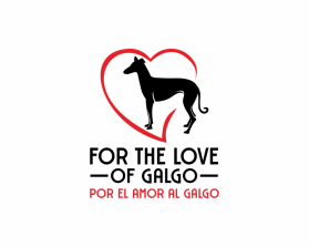 Logo Design entry 2585037 submitted by bartous to the Logo Design for For The Love of Galgo (English) run by YourLifestyleM