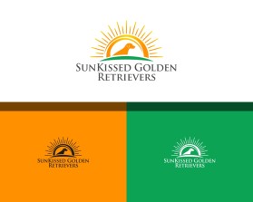 Logo Design entry 2584075 submitted by btristan to the Logo Design for SunKissed Golden Retrievers run by sunkissedgoldens