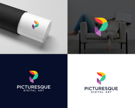Logo Design entry 2584552 submitted by muhadi to the Logo Design for Picturesque Digital Art run by TheGeekQueen
