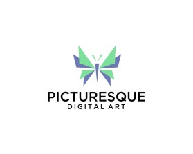 Logo Design entry 2586121 submitted by mazzehhh to the Logo Design for Picturesque Digital Art run by TheGeekQueen
