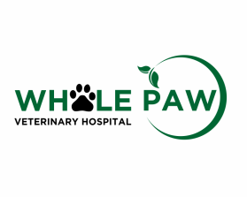 Logo Design entry 2584029 submitted by vadajs to the Logo Design for Whole Paw Veterinary Hospital run by Katerinasvigos