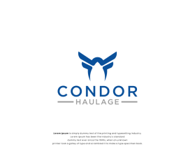 Logo Design entry 2584685 submitted by Putra sujiwo to the Logo Design for Condor Haulage run by Woodex