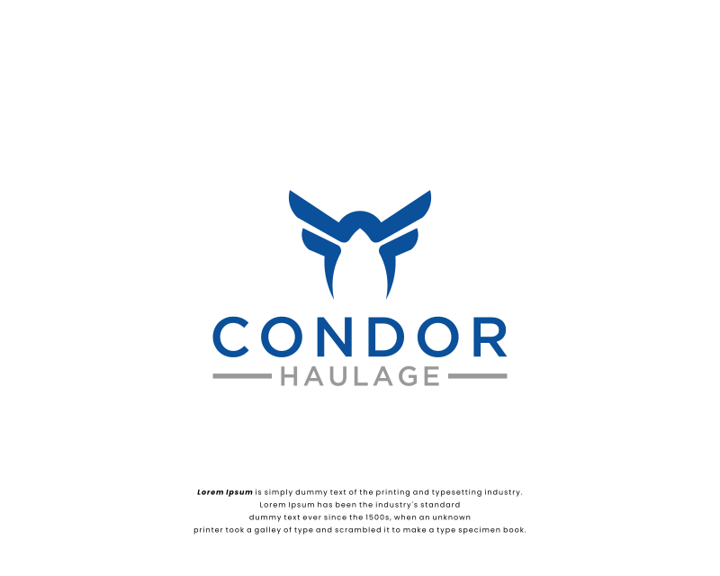 Logo Design entry 2585668 submitted by manaf to the Logo Design for Condor Haulage run by Woodex