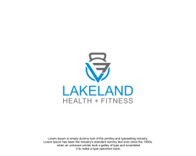 Logo Design entry 2586141 submitted by loviande to the Logo Design for Lakeland Health + Fitness run by jdfrizzell