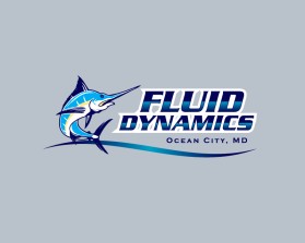 Graphic Design Entry 2670904 submitted by joegdesign to the contest for Boat Name Design for Fluid Dynamics run by chuckeworld