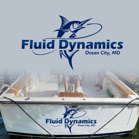 Graphic Design entry 2587598 submitted by RENDY to the Graphic Design for Boat Name Design for Fluid Dynamics run by chuckeworld