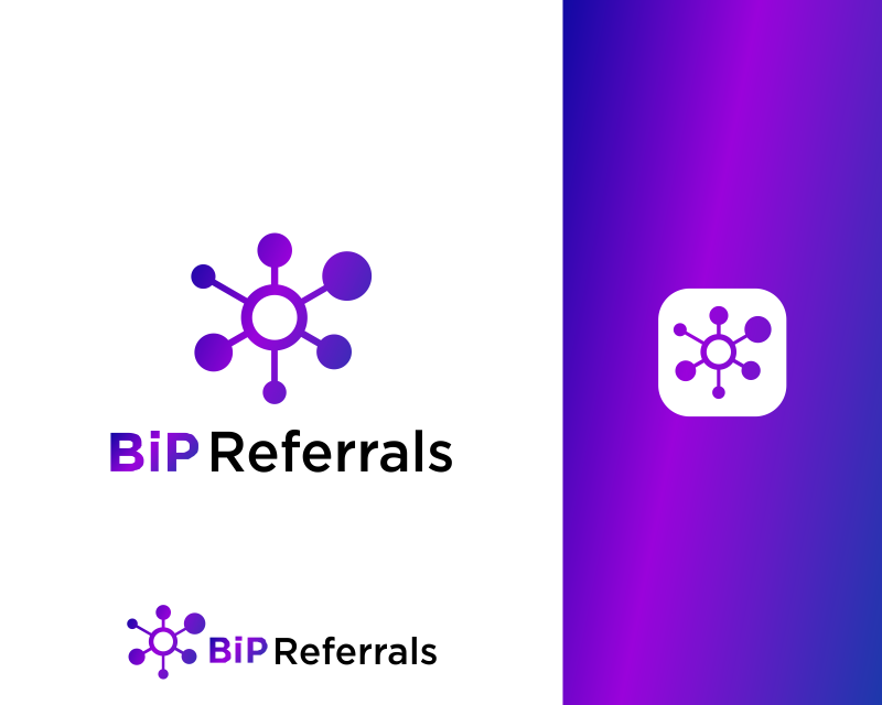 Logo Design entry 2586024 submitted by SabunMantan to the Logo Design for BiP Referrals run by MFrohlich