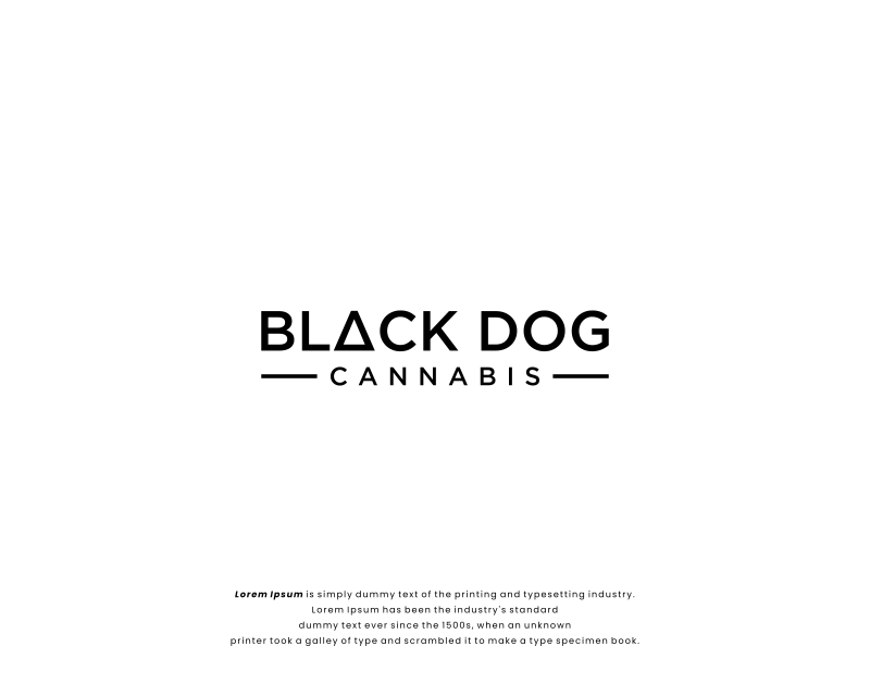 Logo Design entry 2593863 submitted by manaf to the Logo Design for Black Dog Cannabis run by phukit