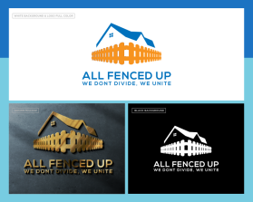 Another design by yoyoksan submitted to the Logo Design for All Fenced Up by FenceDude