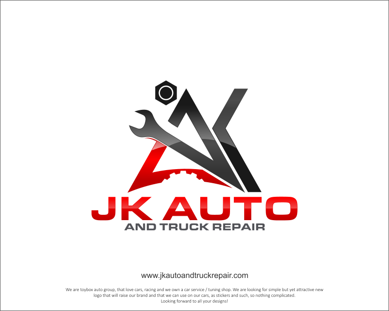 Logo Design entry 2589691 submitted by jabrik2013 to the Logo Design for JK Auto and Truck Repair run by josephoyola