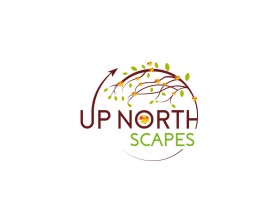 Logo Design entry 2589521 submitted by FeryPrasetyo to the Logo Design for Up North Scapes run by Deek1217