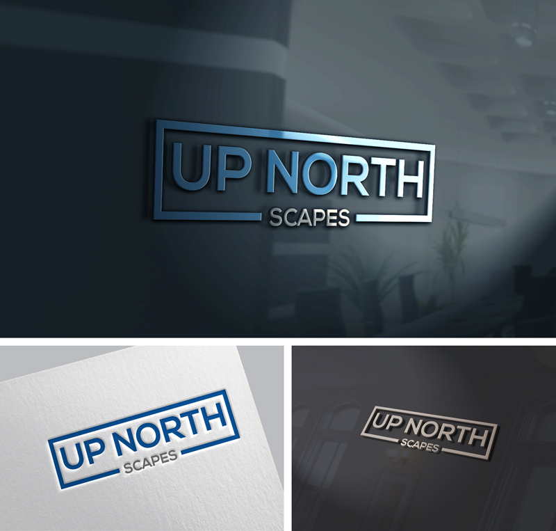 Logo Design entry 2589617 submitted by MuhammadR to the Logo Design for Up North Scapes run by Deek1217