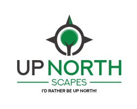 Logo Design entry 2599629 submitted by Tal to the Logo Design for Up North Scapes run by Deek1217