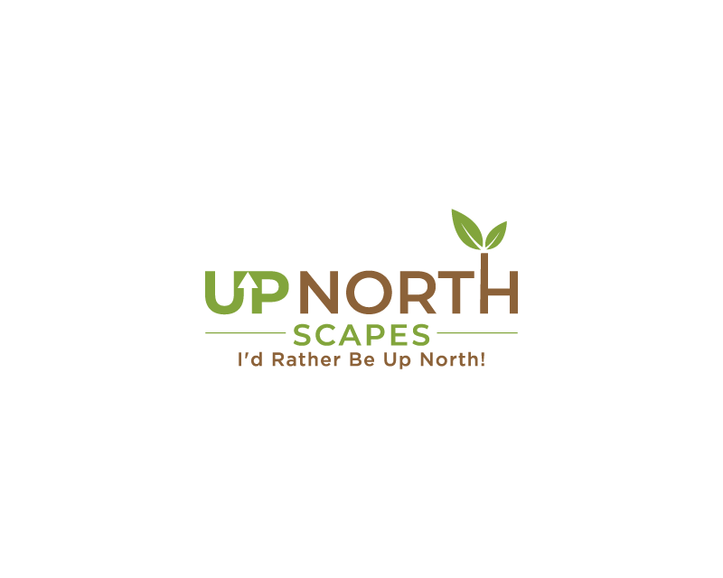 Logo Design entry 2599678 submitted by dsdezign to the Logo Design for Up North Scapes run by Deek1217