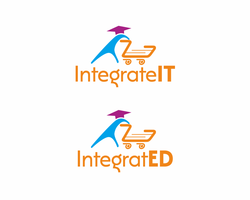 Logo Design entry 2597515 submitted by loviande to the Logo Design for IntegrateIT and IntegratED run by MomentumCentre