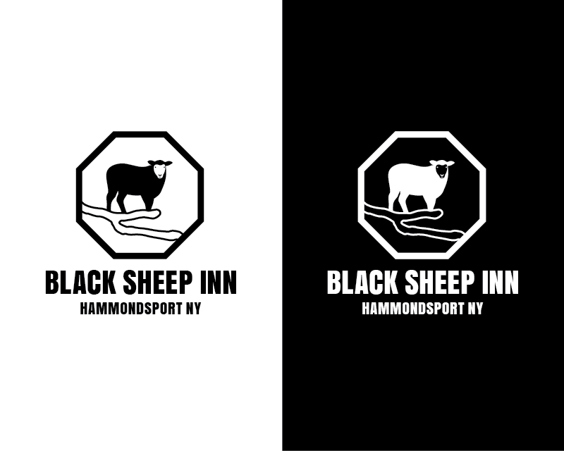 Logo Design entry 2592710 submitted by Ucil Usil to the Logo Design for Black Sheep Inn run by Blacksheepinn