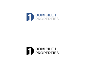 Logo Design Entry 2598982 submitted by Aldrick* to the contest for Domicile 1 Properties run by ahedrick