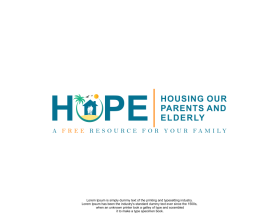 Logo Design entry 2619488 submitted by Intan to the Logo Design for HOPE     Housing Our Parents and Elderly run by bmelendez