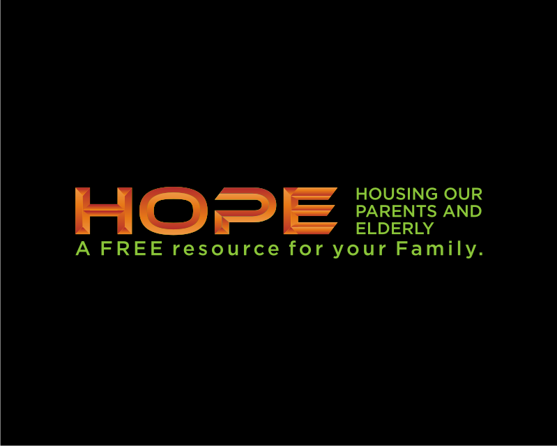 Logo Design entry 2615205 submitted by gEt_wOrk to the Logo Design for HOPE     Housing Our Parents and Elderly run by bmelendez