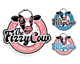 Logo Design entry 2604474 submitted by Armchtrm to the Logo Design for The Fizzy Cow run by annyframpton