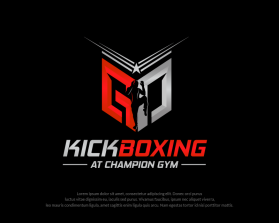 Logo Design entry 2623562 submitted by Cappanegra to the Logo Design for GO Kickboxing run by Rbergma1