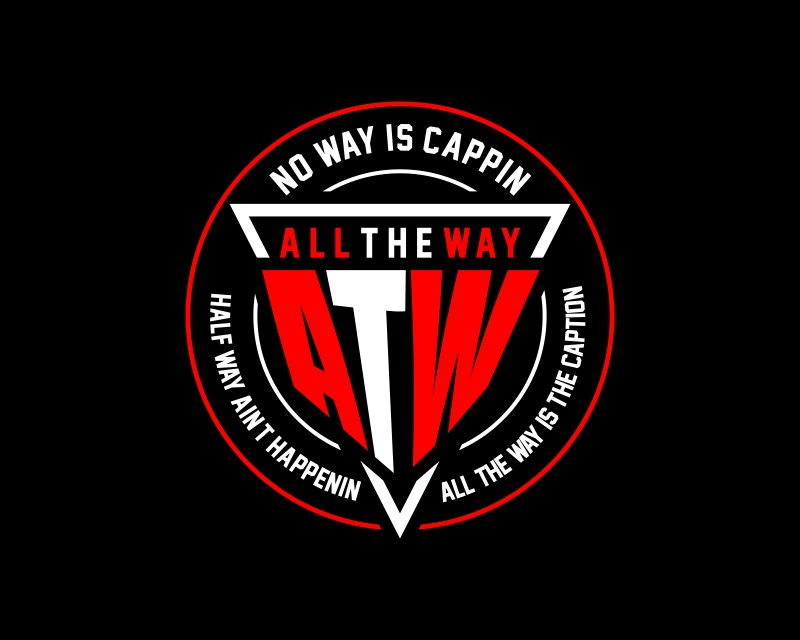 Logo Design entry 2596218 submitted by PIO to the Logo Design for All The Way Apparel-allthewayapparel.net run by ATWco