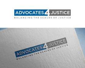 Logo Design Entry 2600621 submitted by manD to the contest for Advocates4Justice run by CCI