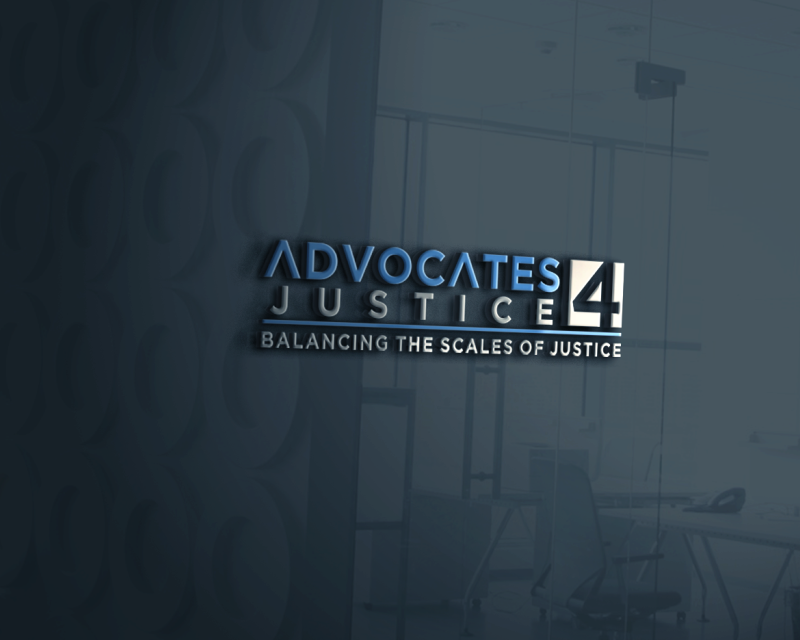 Logo Design entry 2597276 submitted by Aldooo to the Logo Design for Advocates4Justice run by CCI