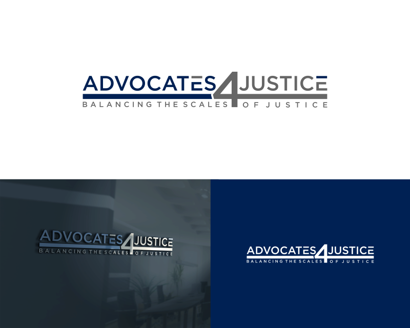 Logo Design entry 2604182 submitted by binbin design to the Logo Design for Advocates4Justice run by CCI
