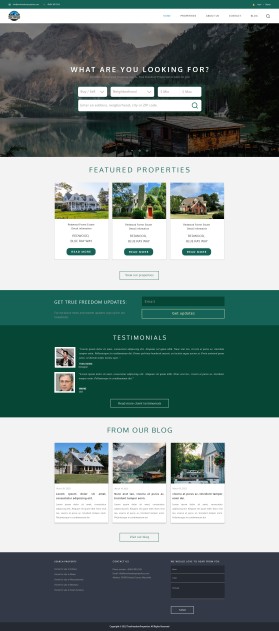 Web Design entry 2683223 submitted by TranDuong
