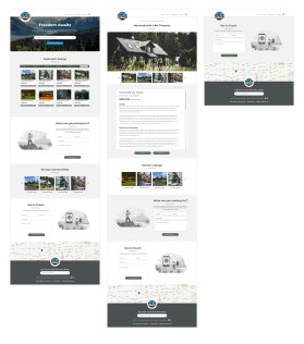 Web Design Entry 2689176 submitted by bcmaness to the contest for True Freedom Properties run by czuniga
