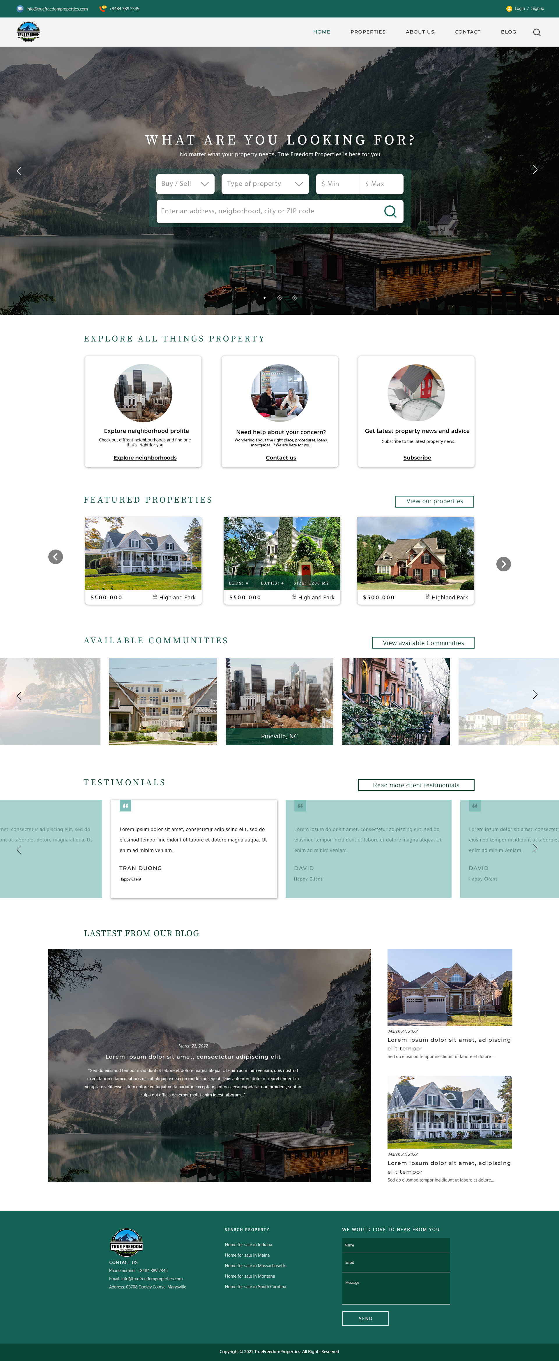 Web Design entry 2687464 submitted by TranDuong