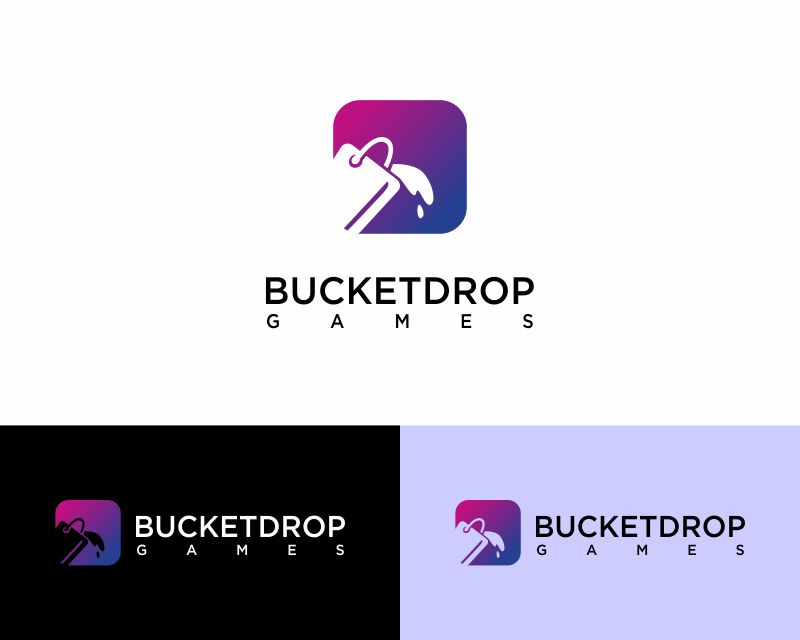 Logo Design entry 2597907 submitted by Saefudin to the Logo Design for BucketDrop Games run by bucketdrop