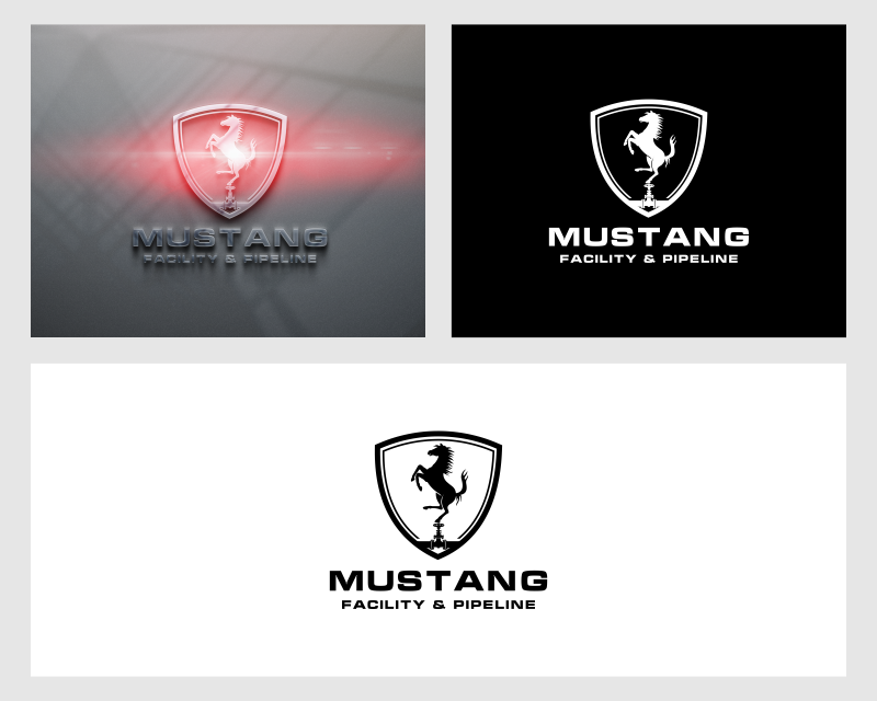 Logo Design entry 2600734 submitted by just to the Logo Design for Mustang Facility & Pipeline run by eyoungman458