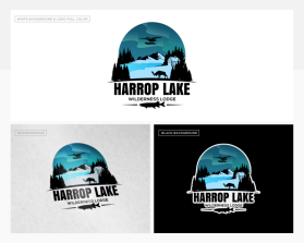 Logo Design Entry 2609016 submitted by yoyoksan to the contest for Harrop Lake Wilderness Lodge run by Harrop