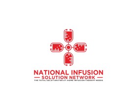 Logo Design Entry 2601347 submitted by KURAMO to the contest for National Infusion Solution Network run by bizzuka