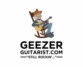 Logo Design entry 2601120 submitted by Gauti to the Logo Design for Geezer Guitarist.com run by rokq22