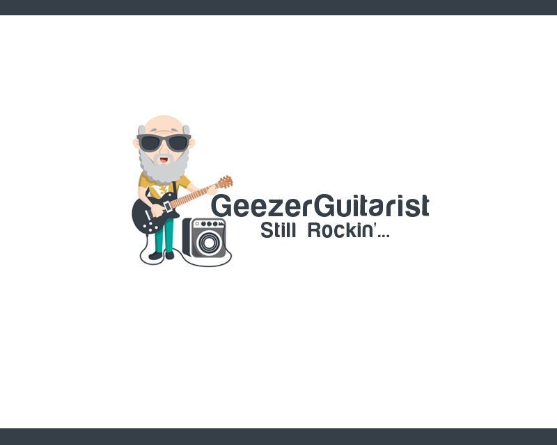 Logo Design entry 2603100 submitted by zahitr to the Logo Design for Geezer Guitarist.com run by rokq22
