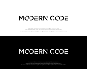 Logo Design entry 2608178 submitted by just to the Logo Design for Modern Code run by Kodili90