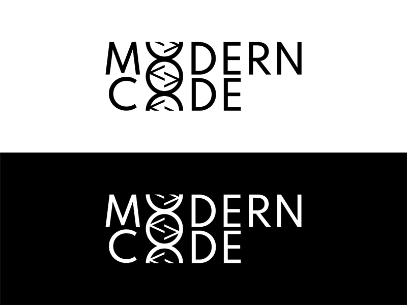 Logo Design entry 2610356 submitted by BobTomic to the Logo Design for Modern Code run by Kodili90